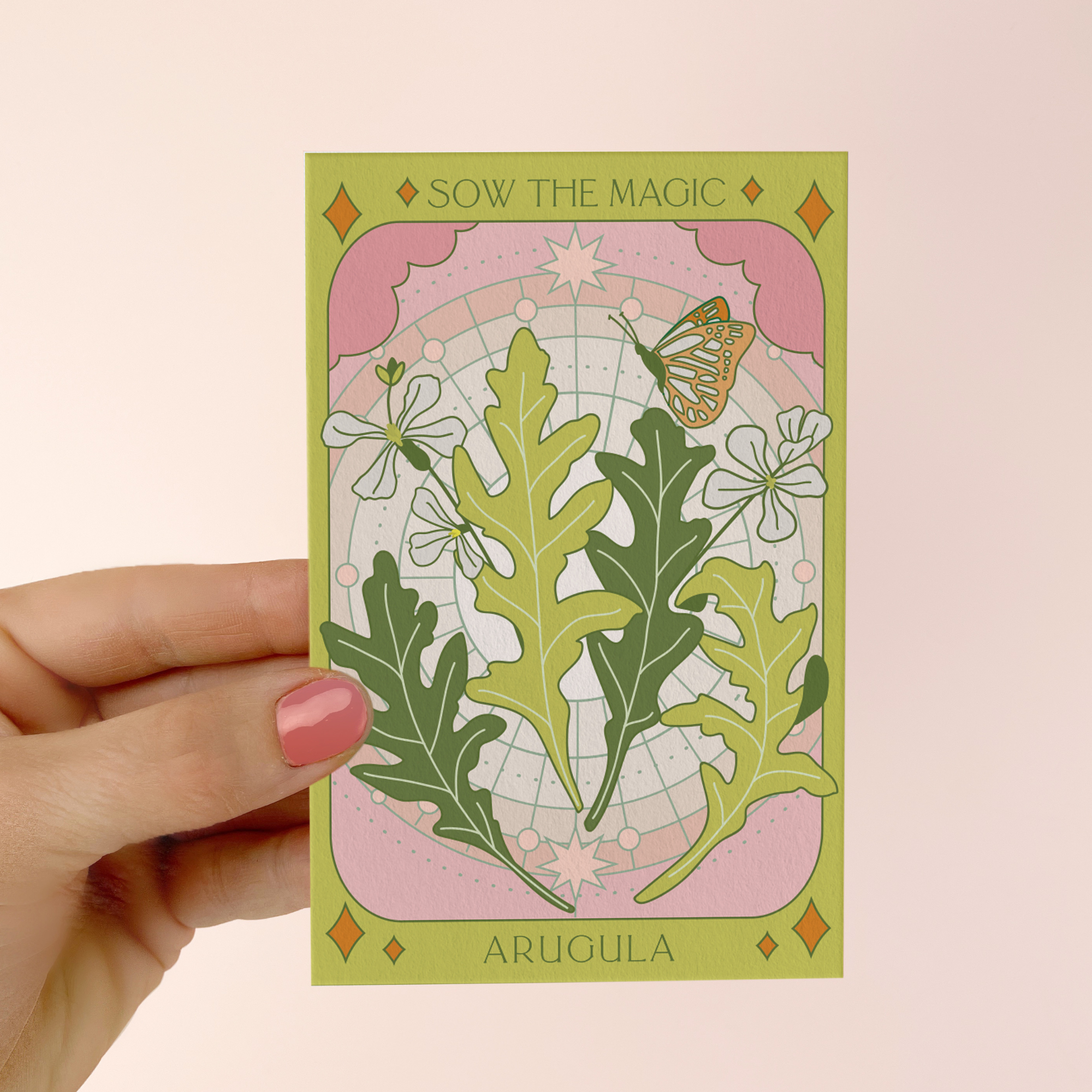 Sow the Magic Arugula Tarot Seed Packet - Thumbnail 2