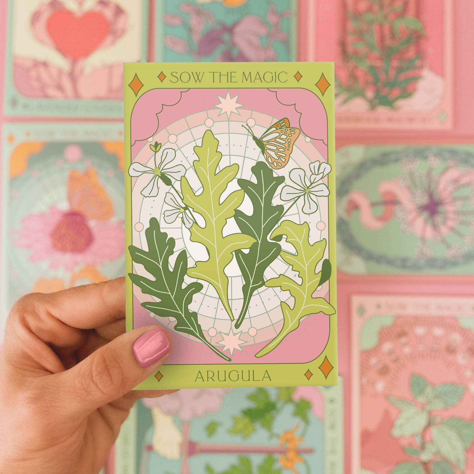 Sow the Magic Arugula Tarot Seed Packet - Thumbnail 3