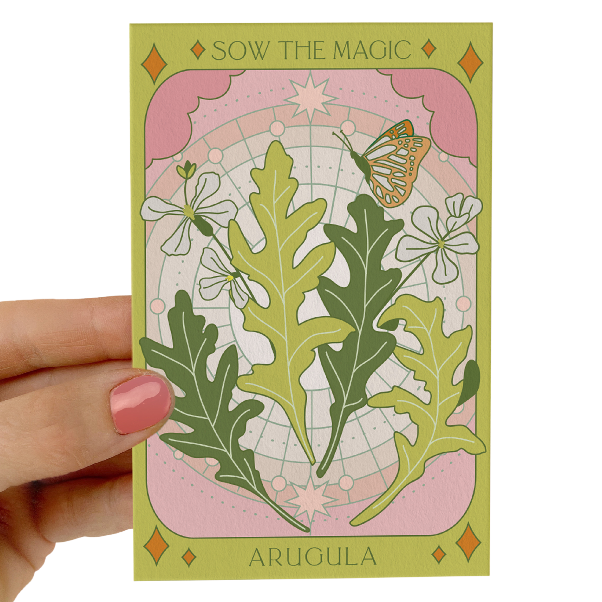 Sow the Magic Arugula Tarot Seed Packet - Thumbnail 4